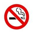 Rauchen verboten Warnhinweis