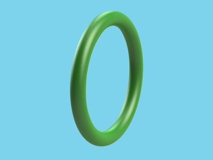 Viton-O-Ring 30 x 3 mm grün
