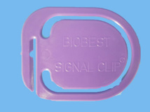 Signal-Clip Violett [ 50x ] set