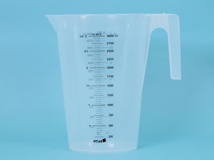 Messbecher Kunststoff pp 3 Liter