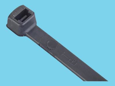 Kabelbinder 375 x 7,6 mm schwarz 100st