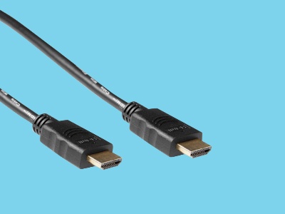HDMI-A  Highspeed Kabel mit Ethernet  2mtr schwarz