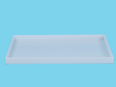 Kunststoff Desinfektionsbehälter 90x50x6cm HDPE (natur/weiß)