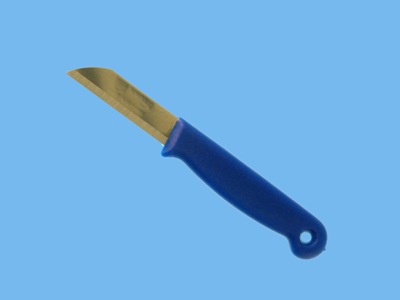 Messer Bandstahl blau 63mm gerade