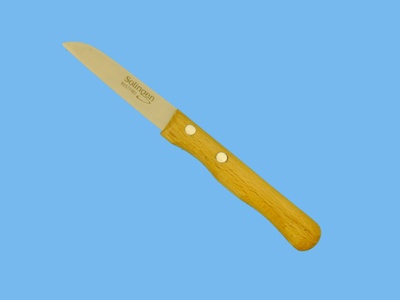 Messer gerade Holz / Edelstahl 72mm