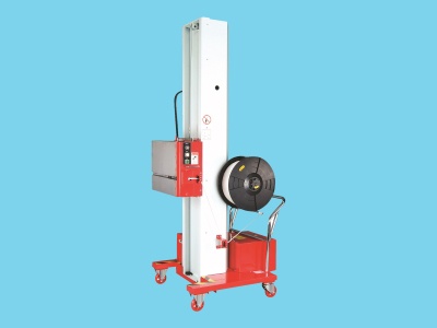 Halbautomatische horizontale Palettenverschnürmaschine Siat
