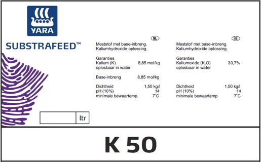 Substrafeed K50 (Großmenge)