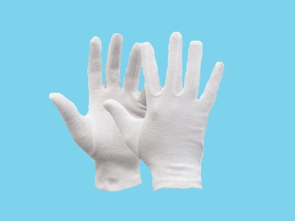 OXXA® Knitter 14-092 Handschuh Baumwolle weiß Gr. 12
