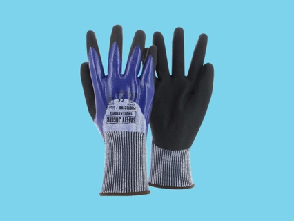 Handschuh Protector grau/blau 9