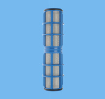 Amiad-Zylinder-2"S-3"T-3"TAF 300 Mikron 109x372mm blau