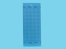 Signaltafel blau [10x25cm] 10 Stk.