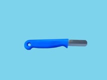 Messer Bandstahl blau 40mm rund / für Abstandhalter einzeln