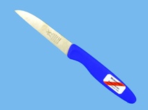 Robert Herder Messer gerade blau 1753RVS 78mm