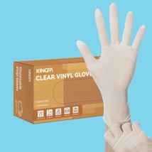 Handschuhe Vinyl gepudert M (100St)
