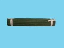 Bambusstock gefärbt 40cm, dunkelgrün, 5-5,5