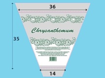 Tüte 35x36x14 CPP30 [2000]Chrysanthemen