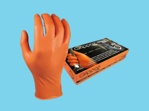 Handschuhe M-Safe 246OR Nitril Grippaz orange