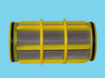 Am- Zylinder-1" 100 Mikron PL + Edelstahl gelb