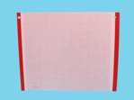 Signaltafel rot [20x25cm] kasten mit 500 Stück