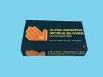 Handschuhe Ultra Sensitive Nitril puderfrei Blau Größe XL