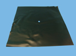 Schwartz  Aquatex Folie 60x60cm + Loch 32mm