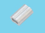 Aluminium Seilklemme 8-Form3 mm
